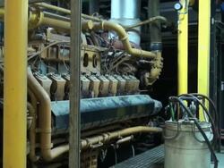 Diesel engine Stock Footage
