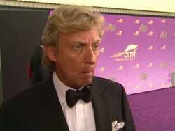 INTERVIEW: Nigel Lythgoe on what brings him out, his thoughts on Occupy Wall Street, what he has to say to Quincy Jones and how long  Stock Footage
