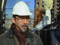 A Japanese sculptor works on Gaudi's Sagrada Familia basilica News Clip