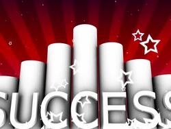 Success Background Stock Footage
