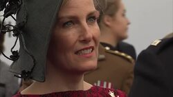 Earl & Countess of Wessex at Memorial Reception News Clip