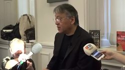 Ishiguro comments on his Nobel prize for literature News Clip