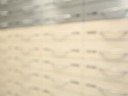 pharmacy cabinet 'DRUGS' Stock Footage