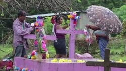 CLEAN : Central Americans mark Day of the Dead News Clip