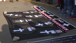 CLEAN : Venezuelans in Peru protest Perez death News Clip