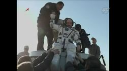 Soyuz capsule brings ISS astronauts back to Earth Instructional Video