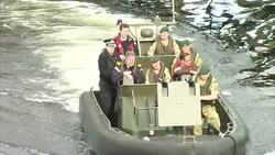 George Osborne at Royal Navy's submarine base News Clip