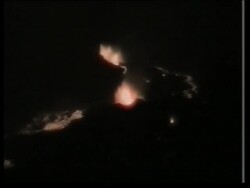 Mount Nyamulagira erupts, spewing lava hundreds of feet in the air News Clip