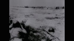 WS Military people bombing and firing during war / United States Stock Footage