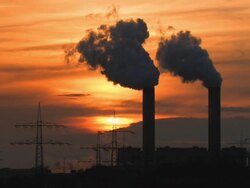 Air Pollution Stock Footage