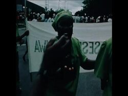 SYND 5 4 77 MAYOR OF KINSHASA ADDRESSES PRO-MOBUTO RALLY Instructional Video