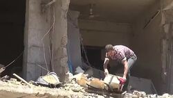 CLEAN : At least 15 civilians dead in bombardment on Syrias Aleppo News Clip