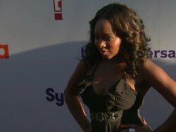 Naturi Naughton at the NBC Universal Press Tour All-Star Party at Los Angeles CA. (Footage by WireImage Video/Getty Images Entertainment Video) Stock Footage