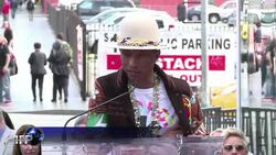 VOICED : Una estrella para Pharrell Williams News Clip