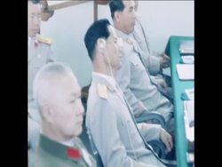 UPITN 10 5 77 MILLITARY ARMISTRICE COMMISSION MEETING IN PANMUNJOM News Clip