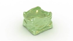 Melting Box Stock Footage