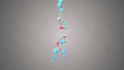 JWH-018 molecule Stock Footage