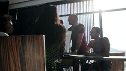 Group of people at business meeting in sunny office Stock Footage