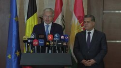 Belgian FM meets Kurdish leaders Instructional Video