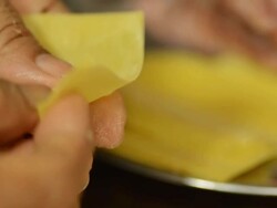 dumpling food Stock Footage