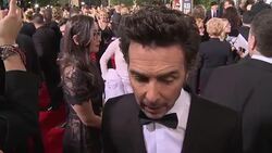 CLEAN : Hollywood's elite turn Golden Globes red carpet black (2) News Clip