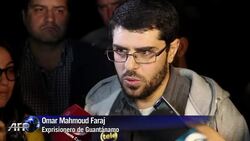 VOICED : Exprisioneros de Guantanamo protestan en Montevideo News Clip