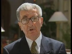 USA: KOSOVO: NATO: MACEDONIA: KIRO GLIGOROV INTERVIEW: News Clip