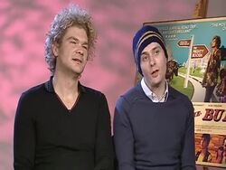 Bunny & The Bull Interviews Stock Footage