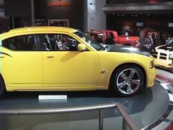 2007 Dodge Charger SRT-8 Super Bee montage Stock Footage