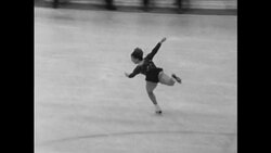 CAN933 PEGGY FLEMNING WINS AT 1967 WORLD FIGURE SKATING CHAMPIONSHIPS IN VIENNA News Clip