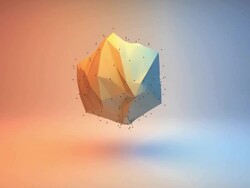 Polyhedral morph Stock Footage