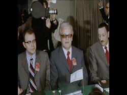 SYND 26-1-74 WESTERN EUROPE COMMUNIST PARTIES CONFERENCE IN BRUSSELS News Clip