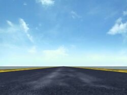 Airplane Takeoff Stock Footage