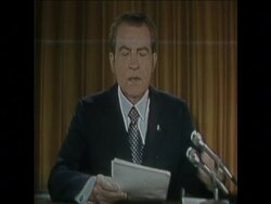 SYND 30 3 73 NIXON SPEAKS ON US TROOP WITHDRAWALS FROM VIETNAM News Clip