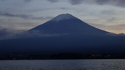 Mount Fuji And Clouds Time Lapse Stock Footage