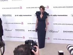 Nia Vardalos at the 19th Annual Elton John AIDS Foundation Academy Awards Viewing Party - Part 2 at West Hollywood CA. (Footage by WireImage Video/GettyImages) Stock Footage