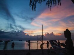 Timelapse sunset shots of Koh Tao beach News Clip