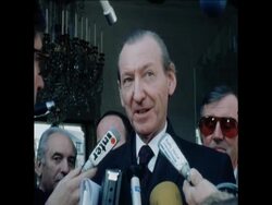 SYND 5 4 77  WALDHEIM TALKS ON MIDEAST PEACE PROSPECTS AFTER MEETING GISCARD Instructional Video