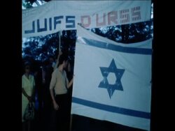 SYND 13 7 78 JEWISH YOUTH DEMONSTRATION FOR SOVIET DISSIDENTS Instructional Video