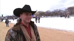 Trump supporter vox pop News Clip