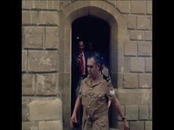 SYND 10 5 77 TRIAL OF GREEK CYPRIOTS ACCUSED OF MURDERING US AMBASSADOR News Clip