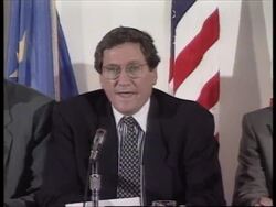 BOSNIA: HARIS SILAJDZIC REACTION TO BOSNIA PEACE ACCORD News Clip