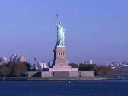 Statue of Liberty 2 Stock Footage