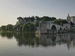 Saint-BÃ©nezet Stock Footage