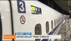 Japans Celebrated Bullet Train Turns 50 News Clip