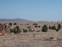 Homestead ruins Stock Footage