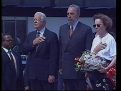 WRAP Former US president begins historic visit, arrival Instructional Video