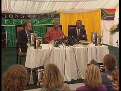 S.Africa - Mandela Launches His Autobiography News Clip