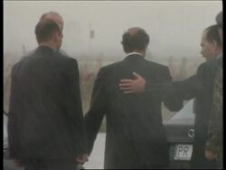 KOSOVO: IBRAHIM RUGOVA RETURNS HOME News Clip