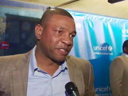 UNICEF and the Boston Celtics Team up for 'A Night for Haiti' Stock Footage